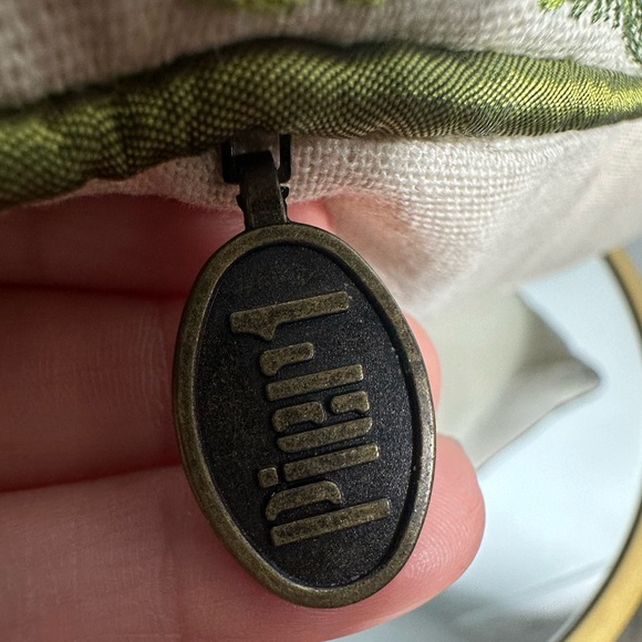 Pier 1 Decorative Embroidered Hummingbird Summer Tropical Throw Pillow - Picture 10 of 13